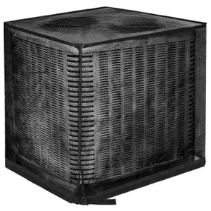 Air Conditioner Outdoor Unit Dust Cover with Straps,Dustproof,Mesh Design,UV Resistant,Windproof,Rainproof,Snowproof