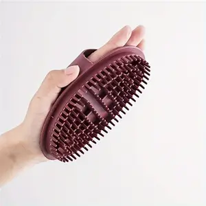 Leg Brush, Abdominal Scraping Tool, Meridian Body Beauty Brush, Massage Roller for Skin Care, Slimming & Detoxifying Therapy