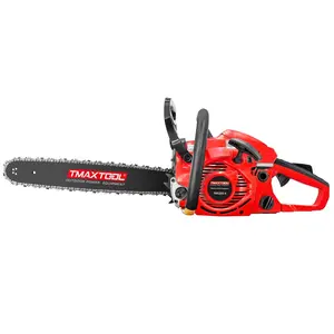 TMAXTOOL 62cc Powerful 20 inch Gas Chainsaw with 2 Stroke - Perfect for Pruning, Limbing, and Sawmill Operations Heavy Duty