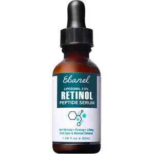 Ebanel Retinol Face Serum, Age-Defying, Brightening with Hyaluronic Acid & Peptides
