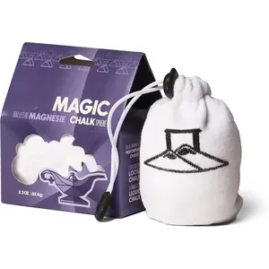 Premium Fitness Chalk in Refillable Socks, Great for Rock Climbing, Gymnastics, Weightlifting, Pool, Training