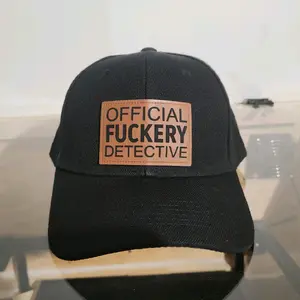 Official Fuckery Detective | Leather Patch Hat