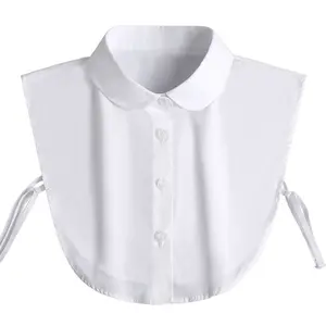 Fakes Collar For Women Dickey Collar Faux Half Shirt Collar  Detachable White Collar One Size Can Be Paired With Various Jackets Suitable For Business, Gatherings, And Various Occasions. Easy To Clean, Comfortable Fabric, Fine Workmanship