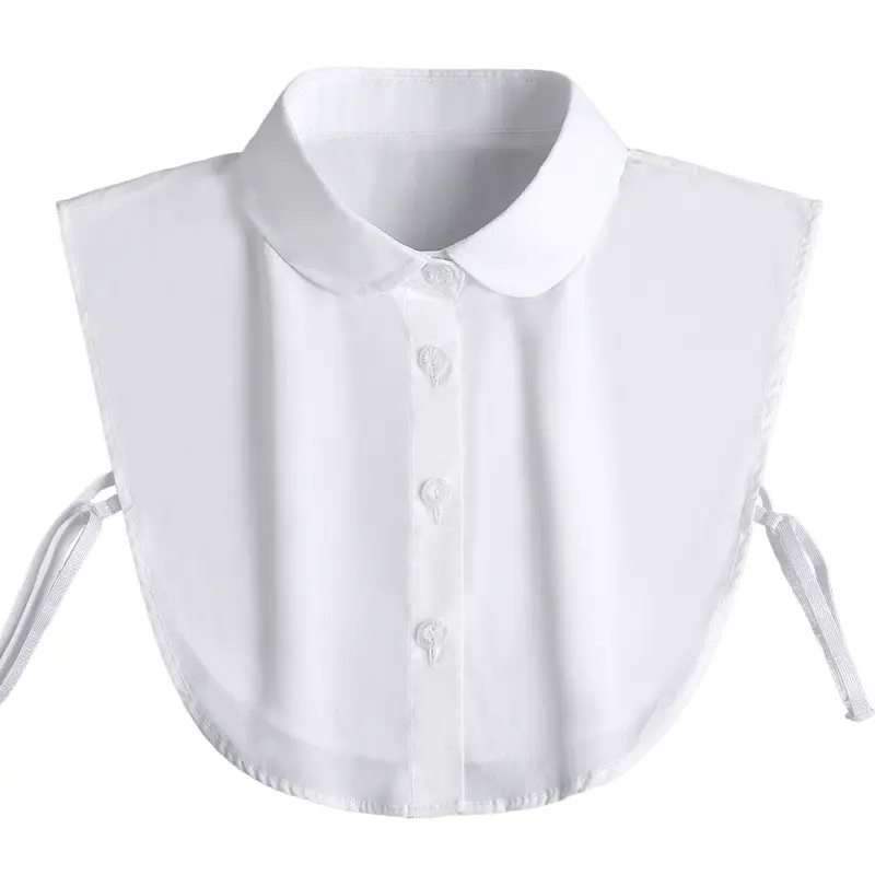 Fakes Collar For Women Dickey Collar Faux Half Shirt Collar Detachable White Collar One Size Can Be Paired With Various Jackets Suitable For Business, Gatherings, And Various Occasions. Easy To Clean, Comfortable Fabric, Fine Workmanship