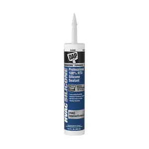 Dap 1696475 10.3 oz Hvac Silicone 100 Percent Rtv Silicone Sealant Clear