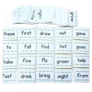 2nd Grade Learning FLASH CARDS Sight Words - 70 Cards