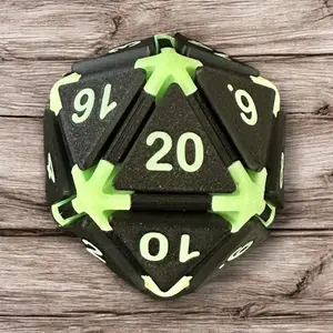 D20 Clicker - 3D Printed