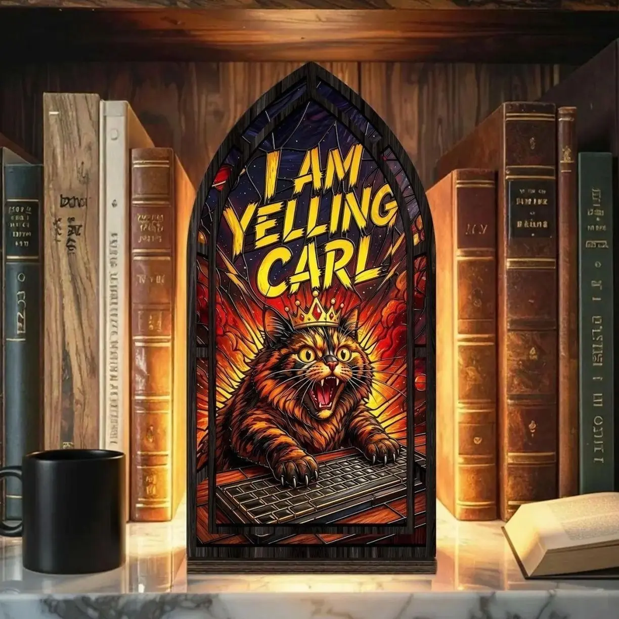 Dungeon Crawler Carl Book Nook Decor, Princess Donut Shelf Insert, Book Lover Gift, Fantasy Book Diorama
