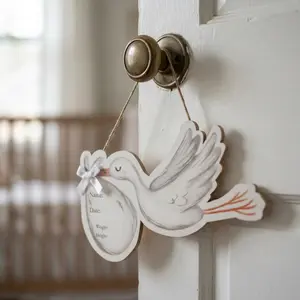 Stork Door Hanger