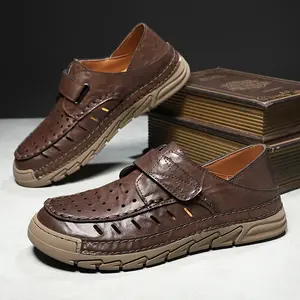 Men's Clogs - Low-Top -Terrain Slip-/Zipper/Lace-Up Closure, Sole &, Casual & Business-Casual Shoes Suitable for Office,,, - & -aa
