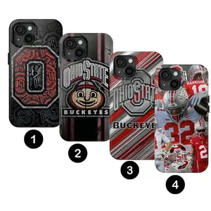 Ohio State Buck.eyes 2025 phone case Compatible with iPhone X, 11, 12, 13, 14, 15, 16, 17 Series & Galaxy Series