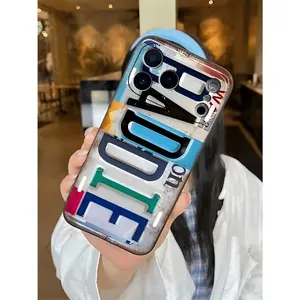 BADDIE Pattern TPU Shockproof Soft Case With License Plate Design. Suitable For IPhone 17, 17 Air, 17 Pro, 17 Pro Max, 16, 15, 14, 13, 12, 11, Pro Max, X, XS, Plus, Mini, 16E/SE4, And Also Galaxy S22/23/24/25 Ultra.