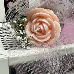 Scented Rose Candle Decoration Aroma
