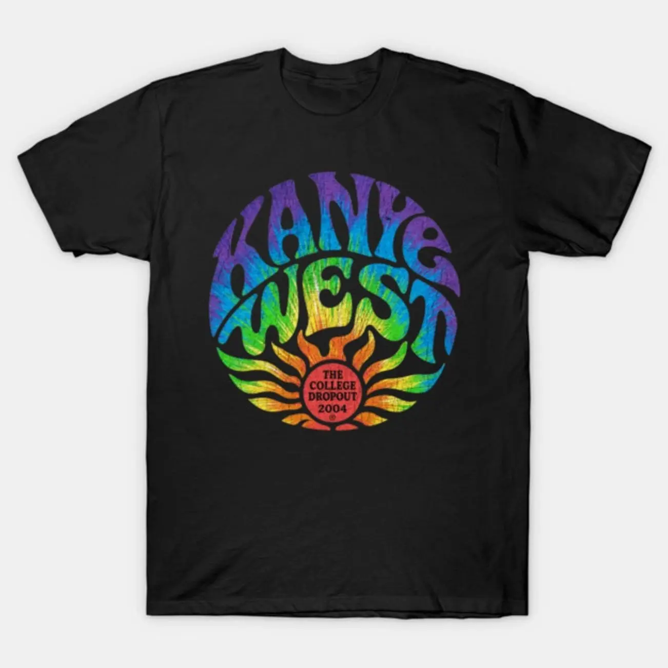 Vintage The college dropout Kanya West T-Shirt 6TA