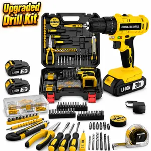 Powerful 20V Cordless Drill Tool Kit/20V High-Torque Cordless Drill Combo Kit/Heavy-Duty 20V Cordless Drill/Powerful Cordless Drill Driver Set/Professional 20V Cordless Drill Tool Kit/The Ultimate Home Tool Kit/Complete Home Repair Kit Impact Compact