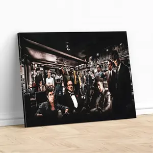 lconic Gangsters of All Time Movie CharactersPainting Print Wall Art Top Mobsters CharactersGreatest Film Actors Legends.Art prints unframed.