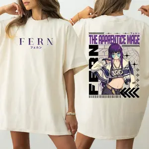 Anime Hoodie, Unisex Sweater Pullover Tee, Fern Fanart Shirt, Gift For Anime Fan, The Apprentice Mage Sweatshirt