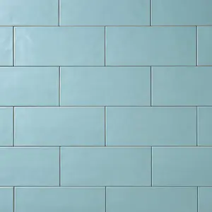 San Fran Volga Blue 4x10 Ceramic Tile Matte