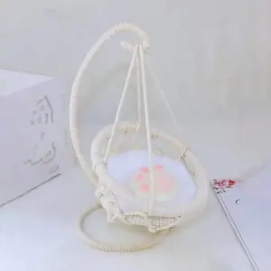 Mini Doll Hanging Chair | Swing for Dolls & Plush Toys