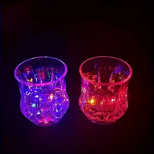 Glowing Party Wine Glass, Valentine's Day Gift, Perfect for Celebrations, Unique Lighting Feature, Ideal for Special Occasions, Drinking Glasses