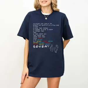 Seven Friends Shirt, Friends Tv Show Sweatshirt, 90s Sitcom Inspired Shirt, Classic Comedy Fan Gift, Friends Movie Hoodie, Unisex Sweater Pullover Tee
