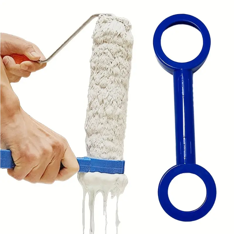 Paint Roller Saver, Household Scraping Roller, Paint Cleaning Tool Decoration, Roller Paint Scraper