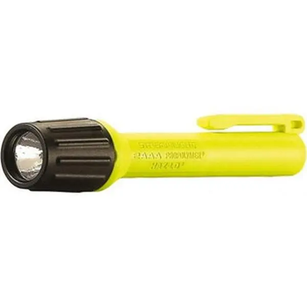 Streamlight Industrial-Tactical LED Flashlight - 60-Lumens White Light, Yellow Plastic Body, 2 AAA Alkaline Batteries Included (Model 66500), Led Lights