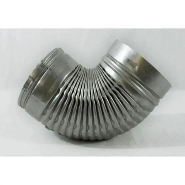 IHP SV4.5E90 77L77 Secure Vent Direct Vent Chimney - 90-Deg Elbow Shape, 4.5x7.5 in, Direct Venting Component for Large Home Appliances