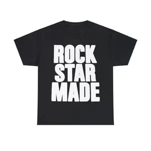 Rockstar Made TShirts Featuring Whole Lotta Red and Hip Hop Concert Designs Unisex Vintage Streetwear Style 90s Music Merch Y2K Clothing Rapper Outfits Tour Fashion Crewneck Apparel