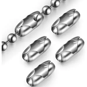 20 Pcs Vertical Chain Connector Replacement Clips for Roman Blinds Chain and Cord Stainless Steel Stylish