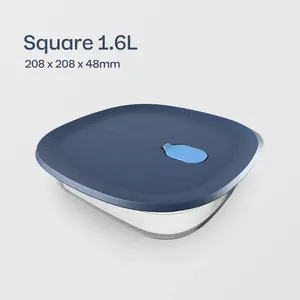 Tupperware Voila Glass Square Bakeware | Airtight Food Storage Dish