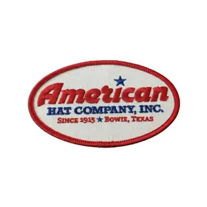 American Hat Company Patch – Texas Western Embroidered Iron-On Badge