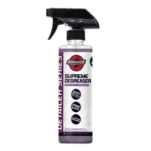Renegade Products | Supreme Degreaser 16oz – Heavy-Duty All-Purpose Cleaner for Tires, Engines, Tools & Garage Floors | Cuts Grease, Oil & Grime Fast