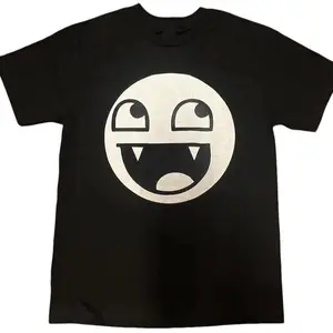 Epic Face Vampire Graphic TShirt, Grunge Y2K Emo Goth Roblox Tee, Funny Meme Hot Topic Invader Zim Domo Kun Gains Parody, Unisex Shirt, Cotton Menswear Streetwear Casual Tropical