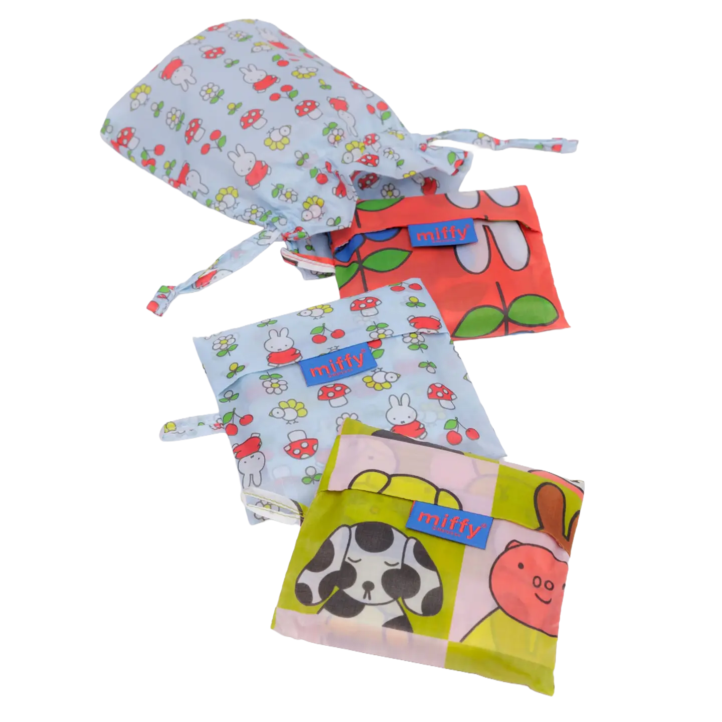 Standard Baggu Bag Set of 3 - Miffy