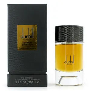 Alfred Dunhill Mongolian Cashmere Men's EDP Spray - 3.4 oz, Amber, Floral, Musk, Rose Fragrance