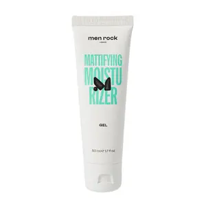 Men Rock Mattifying Moisturizer Gel, Face Moisturizer, 1.7 oz Moisturizing