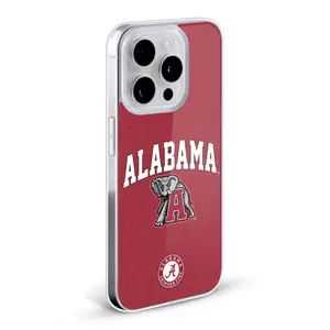 Head Case Designs University Of Alabama UA The University Of Alabama Campus Logotype Soft Gel Case for Apple iPhone 13 Mini & MagSafe