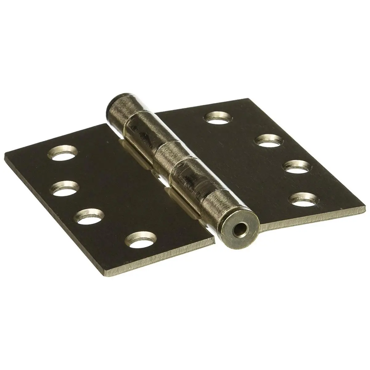 212 MAIN Architectural Heavy-Duty Quality Steel Square Door Hinges, 4 x 4 in., Brushed Nickel Finish, US15