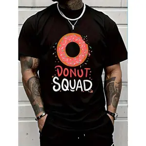 Donut - Funny Doughnut Day Gift T-Shirt for Women Men Cotton Clothing
