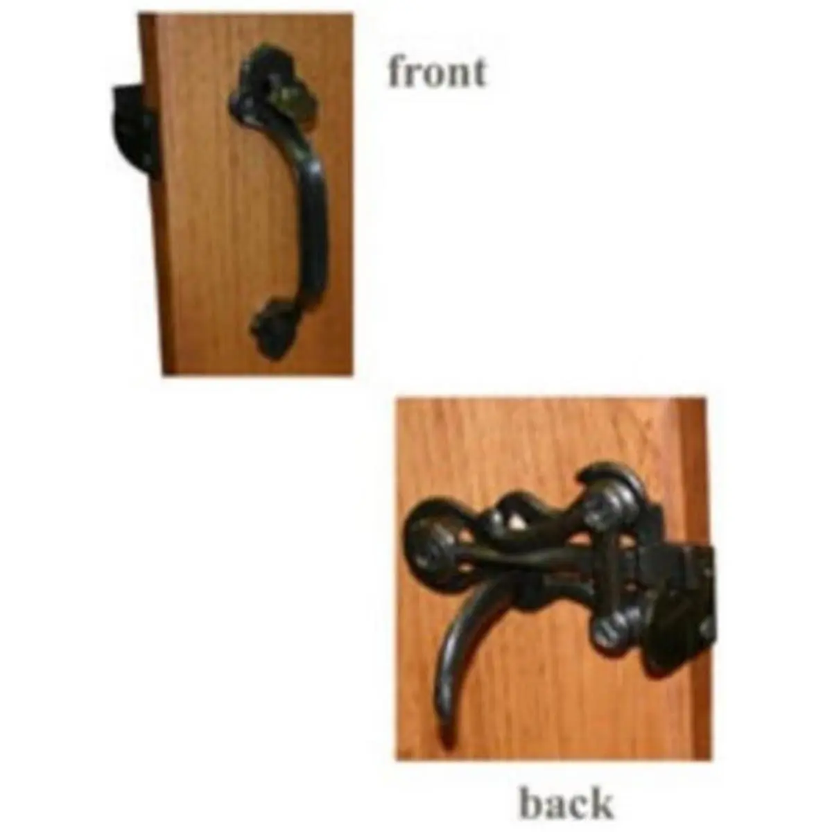 88-495 Thumblatch Set, Door Hardware, Lock Door, Cast Iron