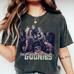 The Goonies 90s Movies Halloween T-Shirt, Vintage Retro Oversized Unisex, Gift for Women Men, All Seasons Classic Fit