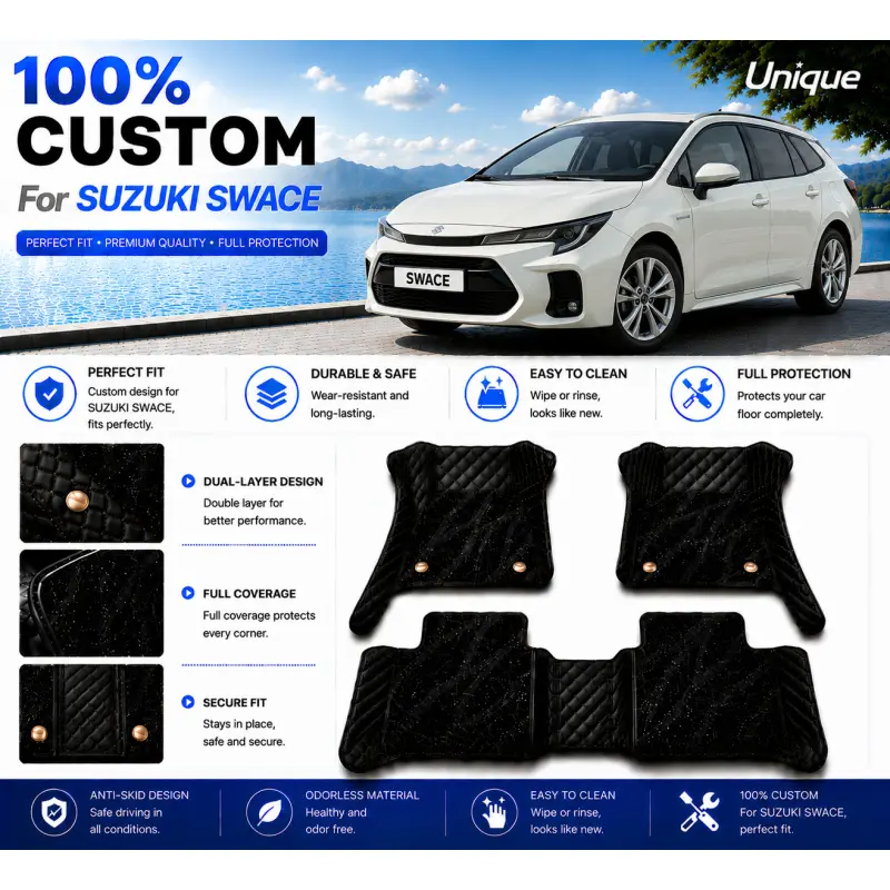 Car Floor Mats for Suzuki Swift.Suzuki S-cross.Suzuki Vitara.Suzuki Across.Suzuki Swace.Suzuki Splash.Suzuki Liana.Suzuki spacia .Left Hand Drive or Right Hand Drive 2008 2009 2010 2011 2012 2013 2014 2015 2016 2017 2018 2019 2020 2021 2022 2023 2024 2025