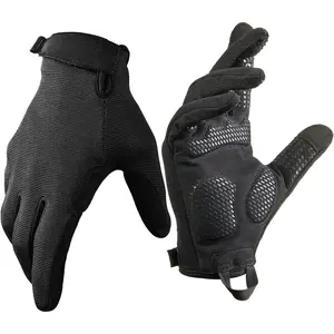 Full-Finger Workout Gloves for Men, Padded Gym Gloves with Excellent Grip and Palm Protection