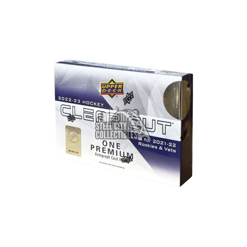 2022-23 Upper Deck Clear Cut Hockey Hobby Box