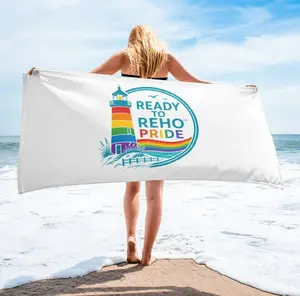 Ready to ReHo™ Pride Lighthouse Beach Towel