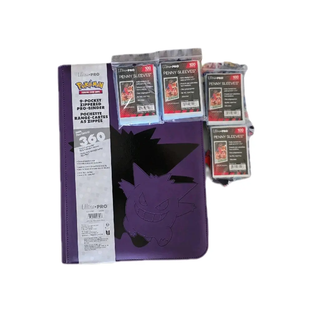 Gengar binder + 4pk penny sleeves