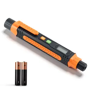 Portable Leak Detector - Portable Natural Combustible Gas Leak Source Detection Tool for Home Improvement with Audible & Visual Alarm Device Sniffer Lpg Methane Safety Diy Tools （Battery x2）