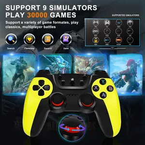 Retro Game Console, Handheld Console, Plug and Play Video Game Stick, Retro Play Retro Game Stick 9 emulators, 4K HDMI Output, Premium Dual Competitive Level Dual Controllers, birthday gifts, youth gifts, friend gifts