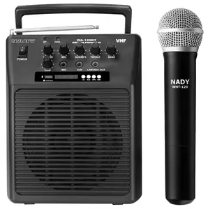 Nady 24636 Handheld Wireless Portable Compact PA Full-range Speaker System
